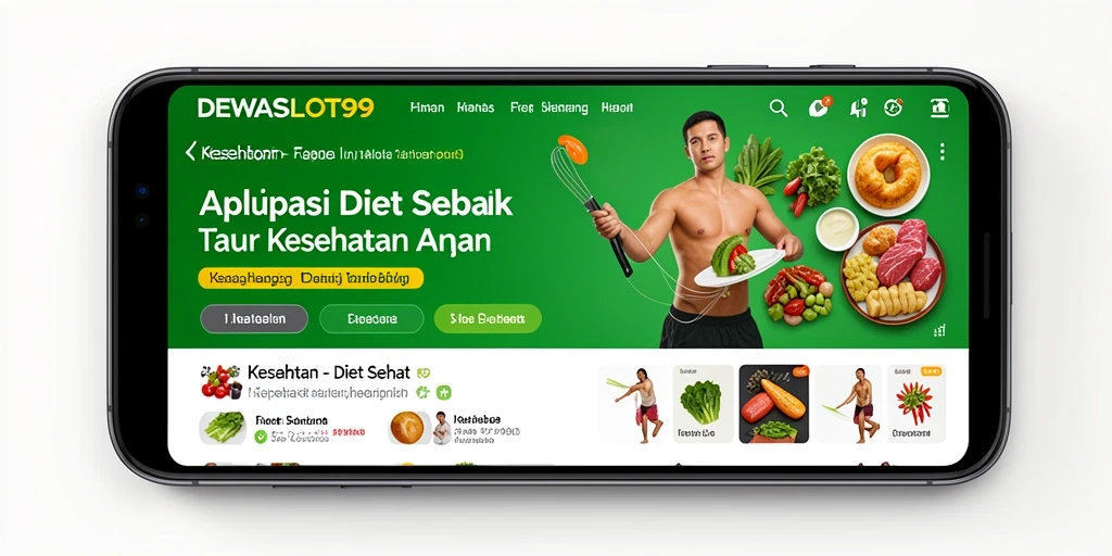 Antarmuka DEWASLOT99 yang user-friendly untuk perjalanan diet sehat.