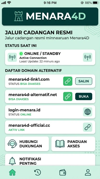 Link Alternatif menara4d untuk Pengguna Android Indonesia